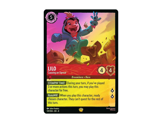 Lilo - Causing an Uproar FOIL [Reign of Jafar 137/204]