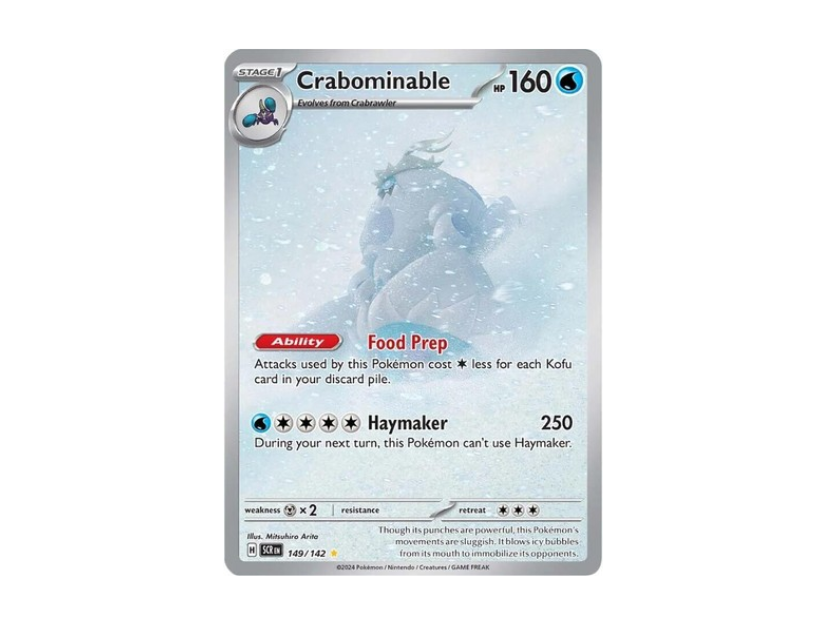 Crabominable - Snowflake edition [SCR EN 149/142]