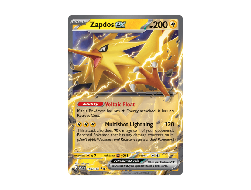 Zapdos EX [MEW EN [145/165]