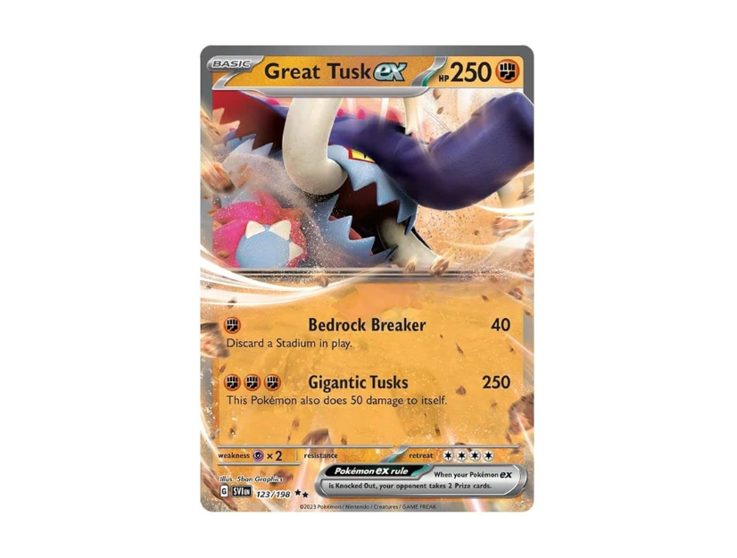 Great Tusk EX [SVI EN 123/198]