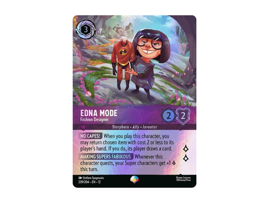 Edna Mode - Fashion Designer - Epic [Wilds Unknown EN 209/204]