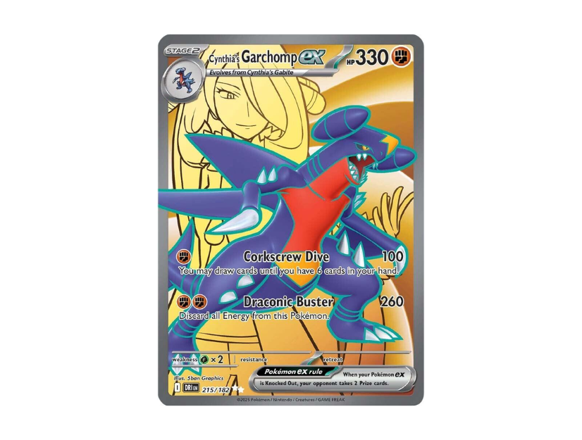 Cynthia's Garchomp EX [DRI EN 215/182]