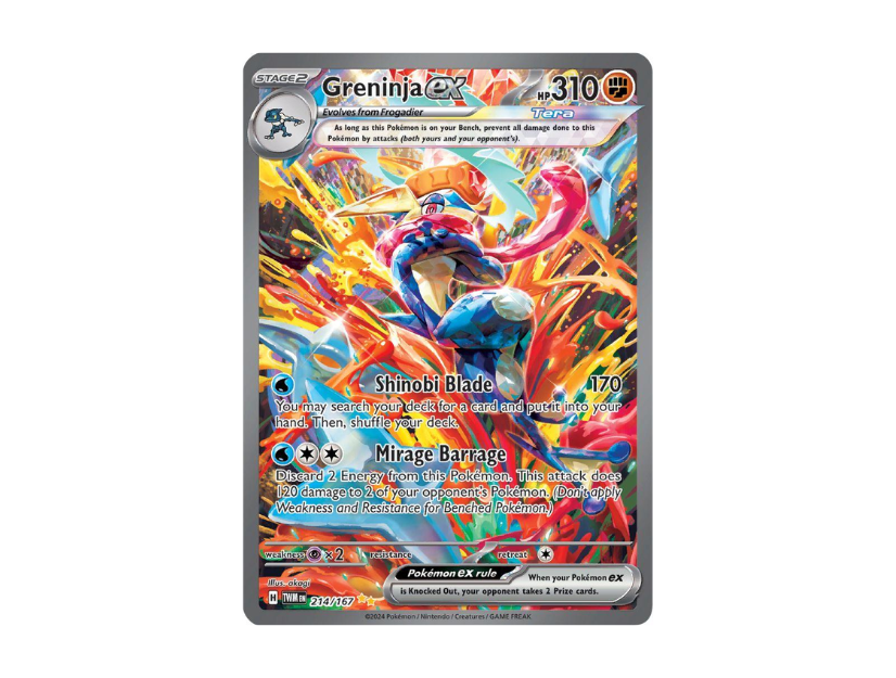 Greninja EX [TWM EN 214/167]