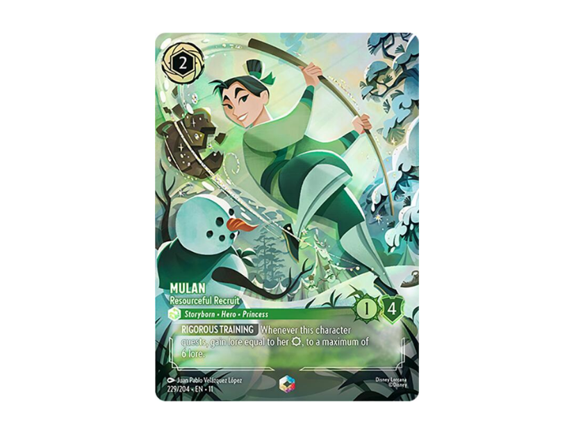 Mulan - Resourceful Rectuir - Enchanted [Winterspell EN 229/204]