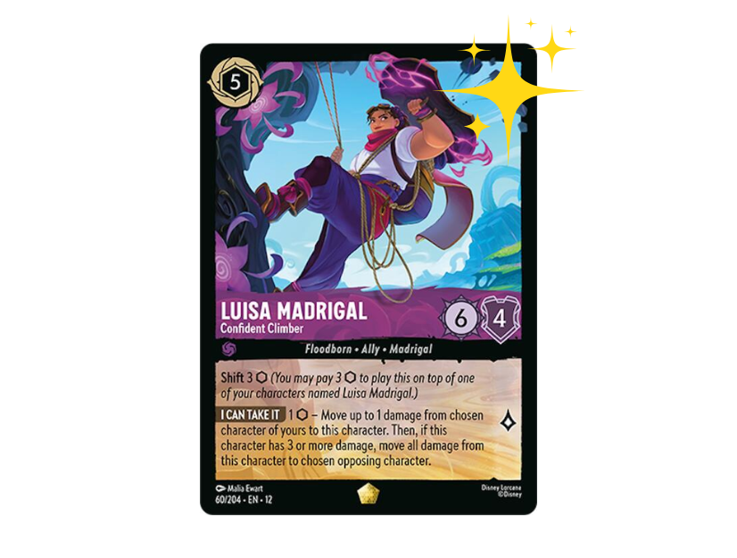 Luisa Madrigal - Confident Climber - Legendary FOIL [Wilds Unknown EN 060/204]