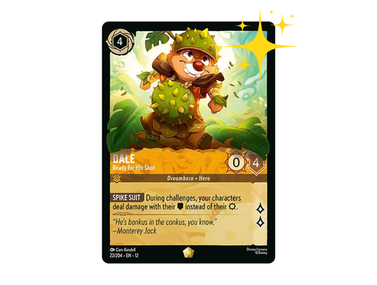 Dale - Ready for his Shot - Legendary FOIL [Wilds Unknown EN 022/204]