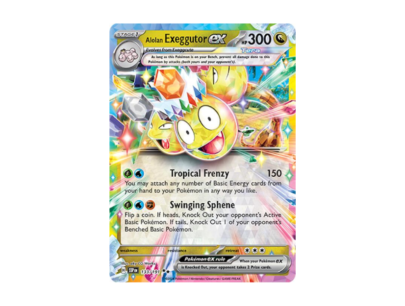 Alolan Exeggutor EX [SSP EN 133/191]