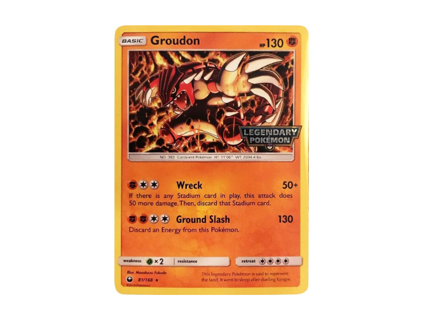 Groudon - Stamped Promo [81/168]