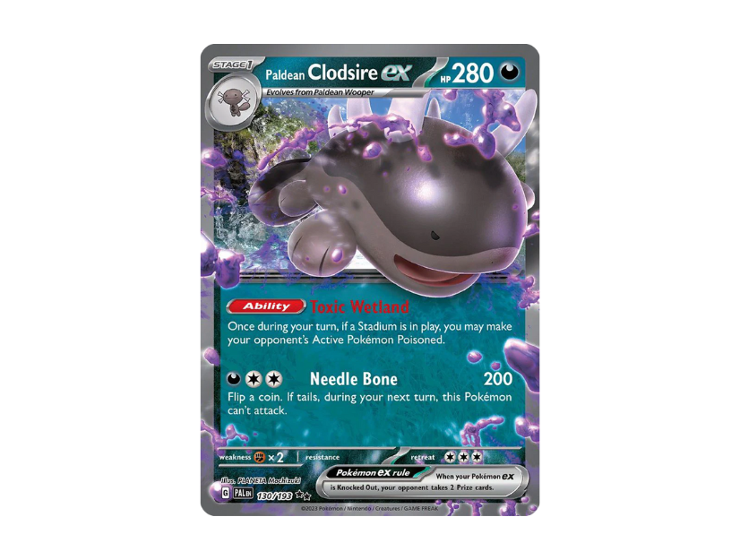 Paldean Clodsire EX [PAL EN 130/193]