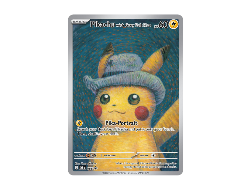 Pikachu with Grey Felt Hat Promo [SVP EN 085]
