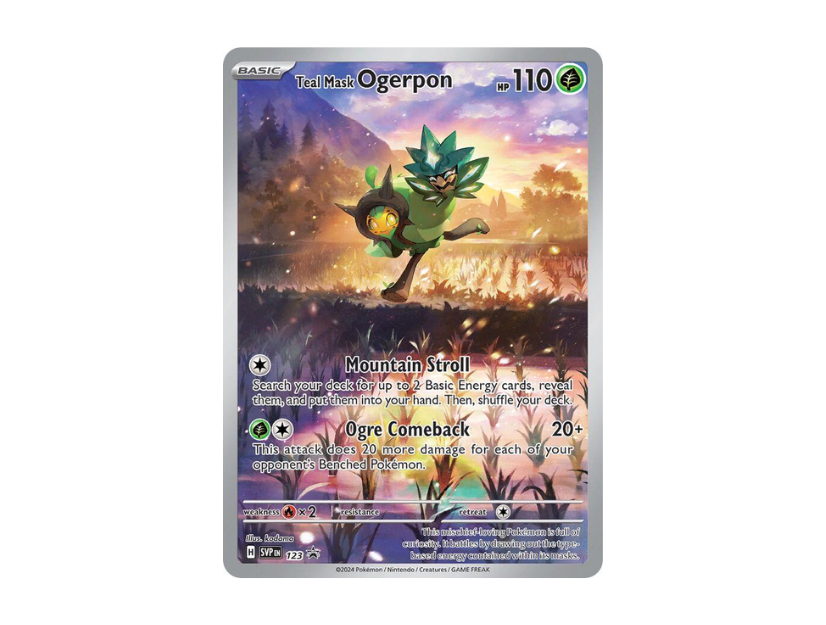 Teal Mask Ogerpon Promo [SVP EN 123]