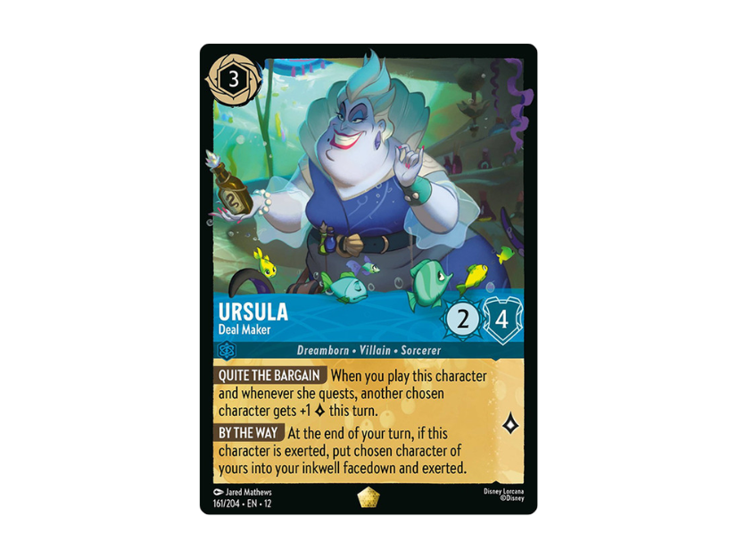 Ursula - Deal Maker - Legendary [Wilds Unknown EN 161/142]