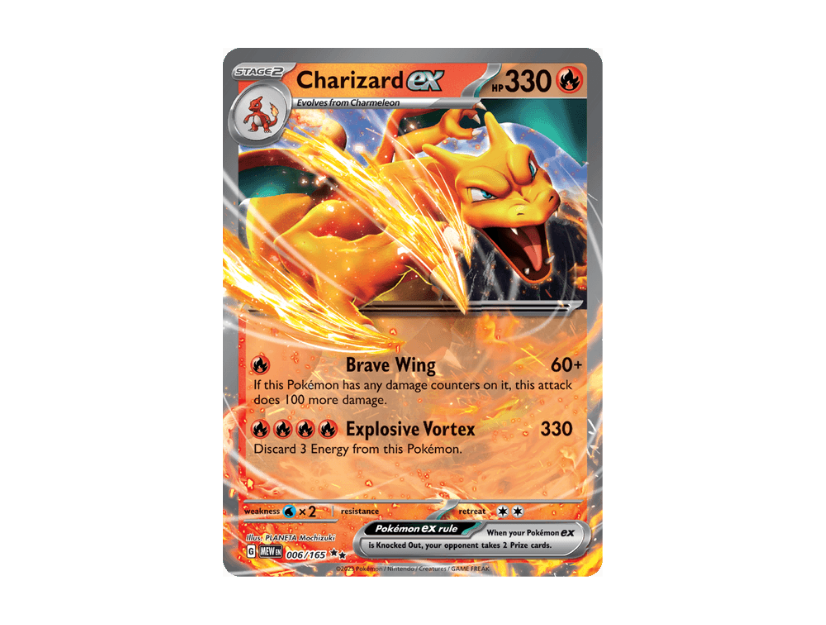 Charizard EX [MEW EN [006/165]
