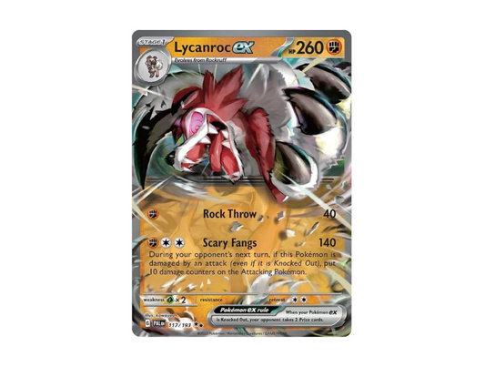 Lycanroc EX [PAL EN 117/193]