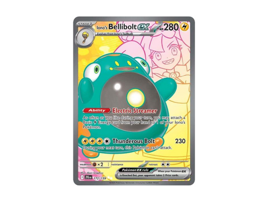 Iono's Bellibolt EX [JTG EN 172/159]