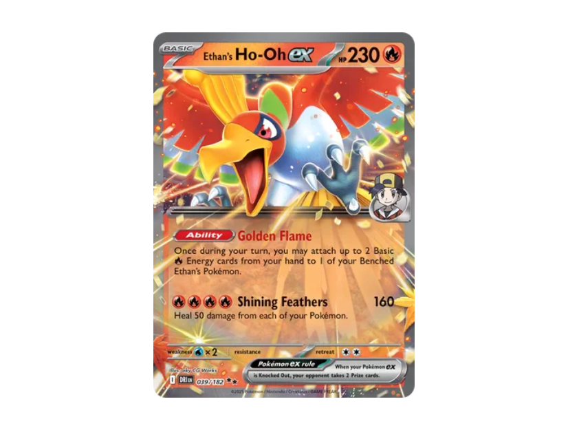 Ethan's Ho-Oh EX [DRI EN 039/182]