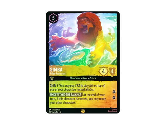 Simba - Pride Protector FOIL [Azurite Sea 20/204]