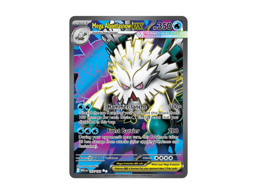 Mega Abomasnow EX [MEG EN 157/132]