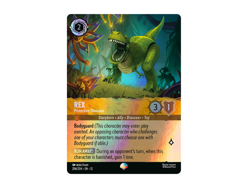 Rex - Protective Dinosaur - Epic [Wilds Unknown EN 206/204]