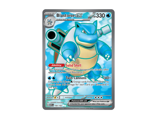 Blastoise EX [MEW EN [184/165]
