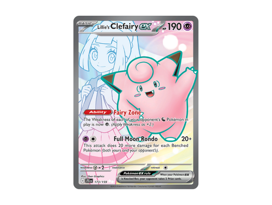 Lillie's Clefairy EX [JTG EN 173/159]