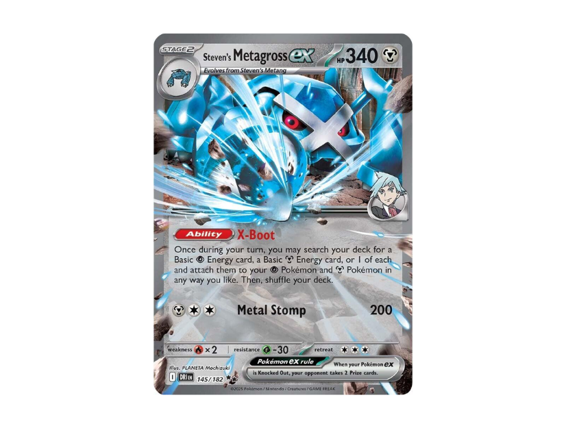 Steven's Metagross EX [DRI EN 145/182]