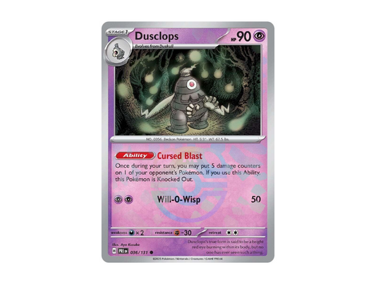 Dusclops - Master Ball [PRE EN 036/131]