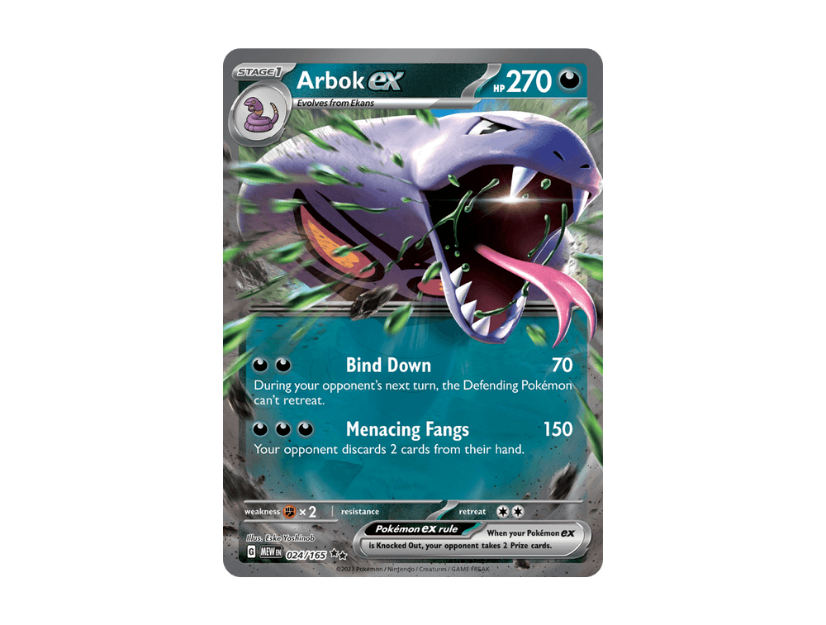 Arbok EX [MEW EN [024/165]