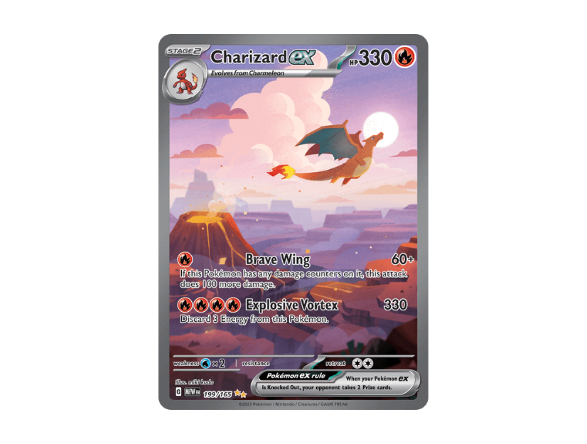 Charizard EX [MEW EN [199/165]