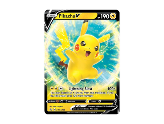 Pikachu V Promo [SWSH EN 198]