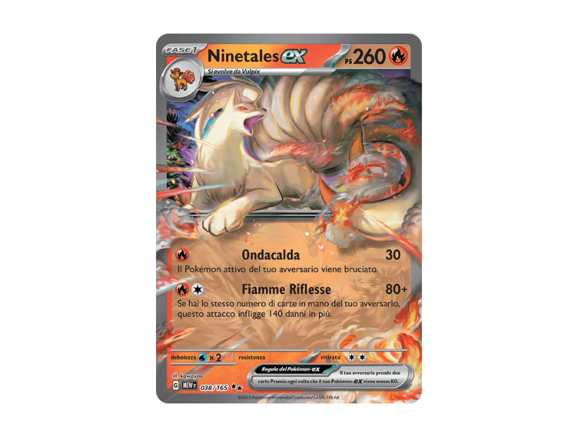 Ninetales EX [MEW EN [038/165]