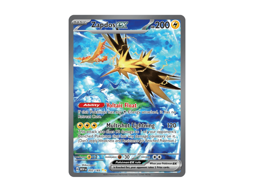 Zapdos EX [MEW EN [202/165]
