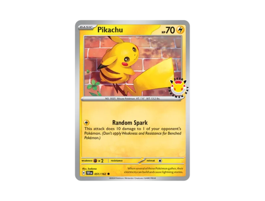 Pikachu - 2026 Pokémon Day Promo [TEF EN 051/162]