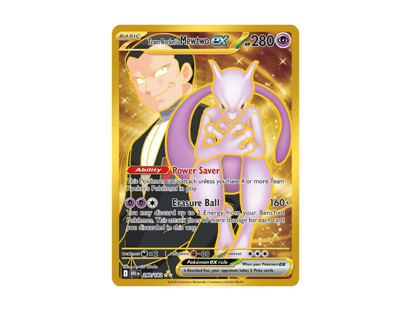 Team Rocket's Mewtwo EX [DRI EN 240/182]