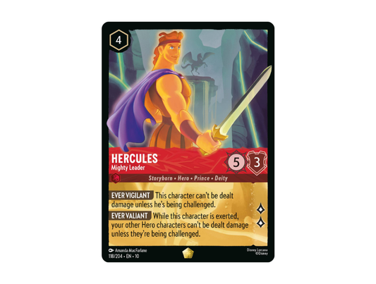 Hercules - Might Leader - Legendary [Whispers in the Well EN 118/204]