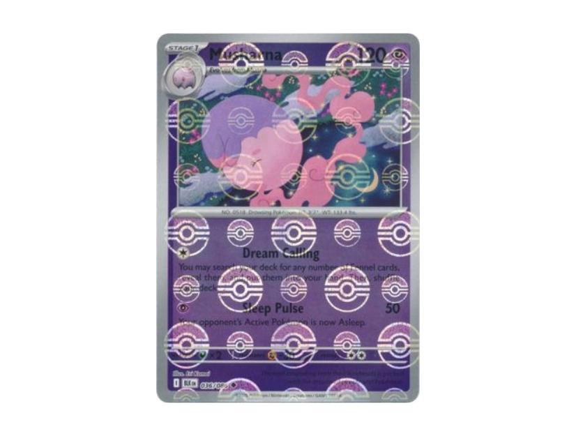 Musharna - Poke Ball [BLK EN 036/086]