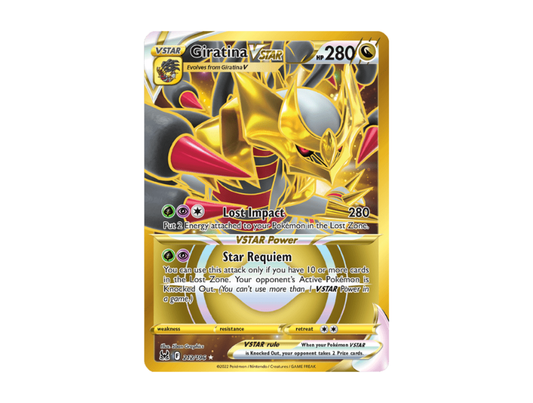 Giratina Vstar [LOR EN 212/196]