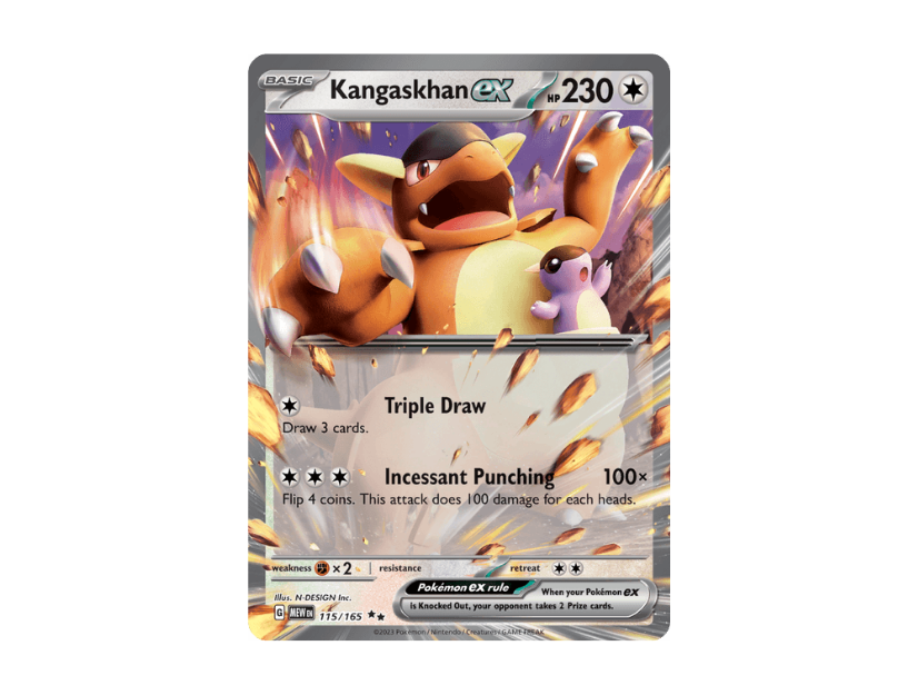 Kangaskhan EX [MEW EN [115/165]