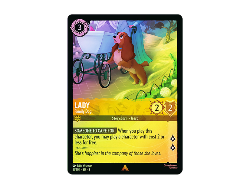 Lady - Family Dog FOIL [Reign of Jafar 11/204]