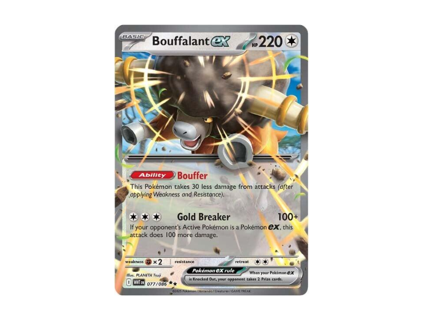 Bouffalant EX [WHT EN 077/086]