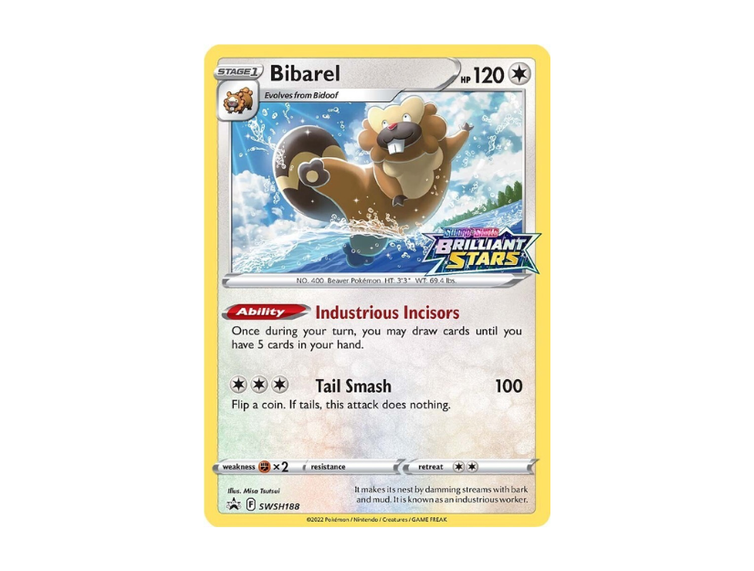 Bibarel Promo [SWSH EN 188]