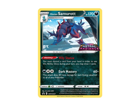 Hisuian Samurott Promo [SWSH EN 207]