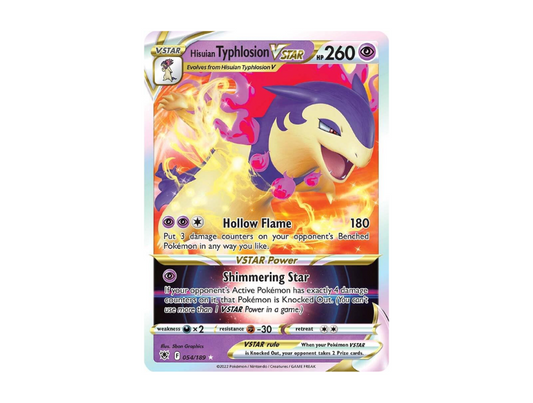 Hisuian Typhlosion Vstar [ASR EN 054/189]
