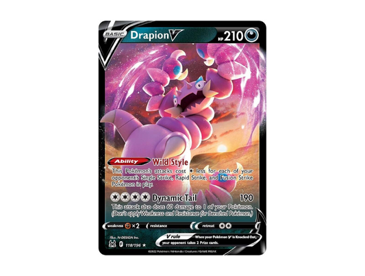 Drapion V [LOR EN 118/196]